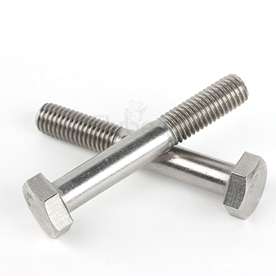 316不锈钢外六角半牙螺栓DIN931-1
