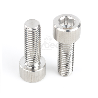 D6-70不锈钢内六角圆柱头螺钉全牙滚花DIN912