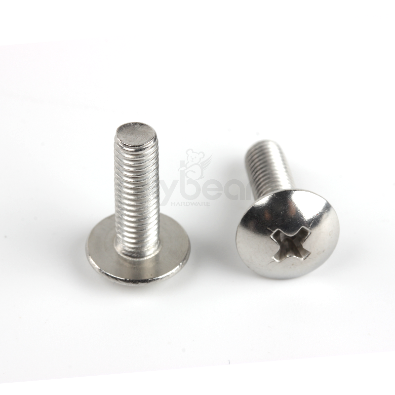 304不锈钢十字槽扁头螺钉ASMEB18.6.3T