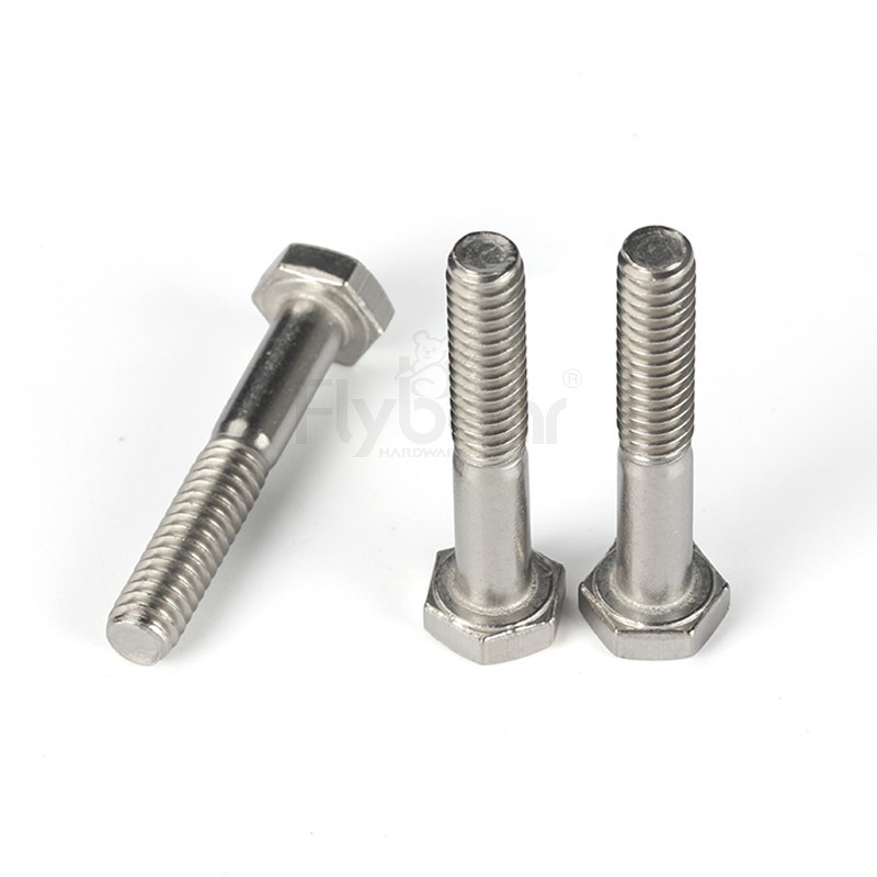 304不锈钢外六角半牙螺栓ASME18.2.1