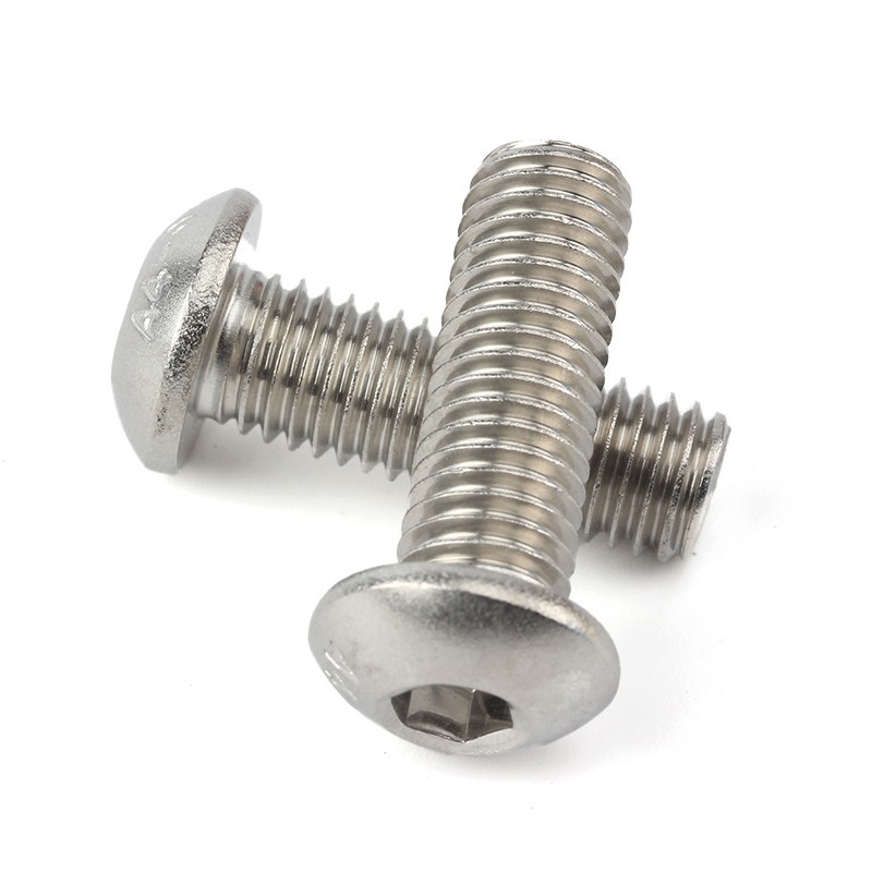 不锈钢内六角平圆头螺钉ISO7380-1