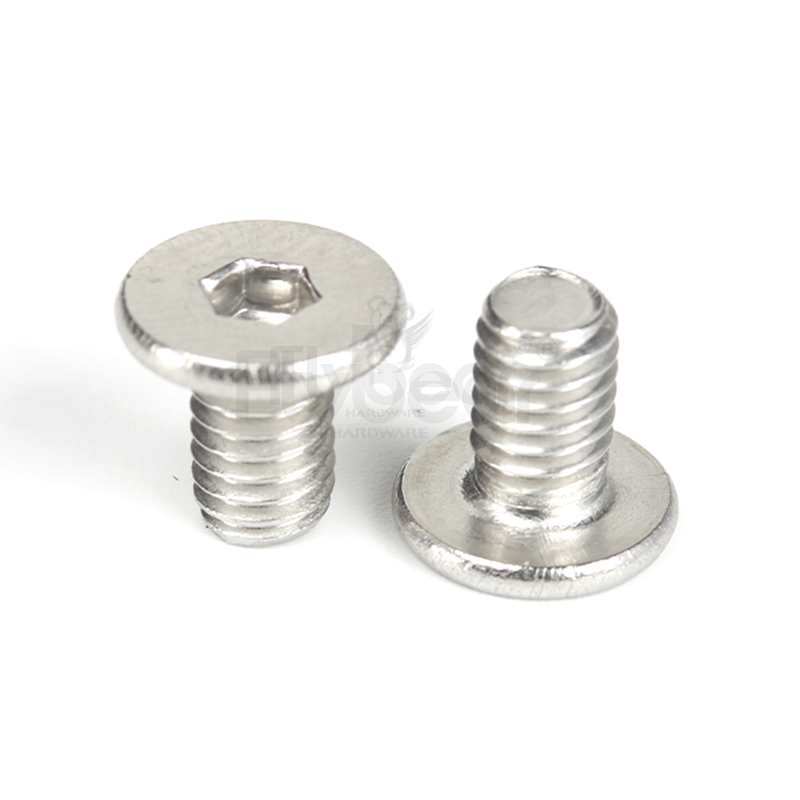 不锈钢内六角扁平头机螺钉D6781