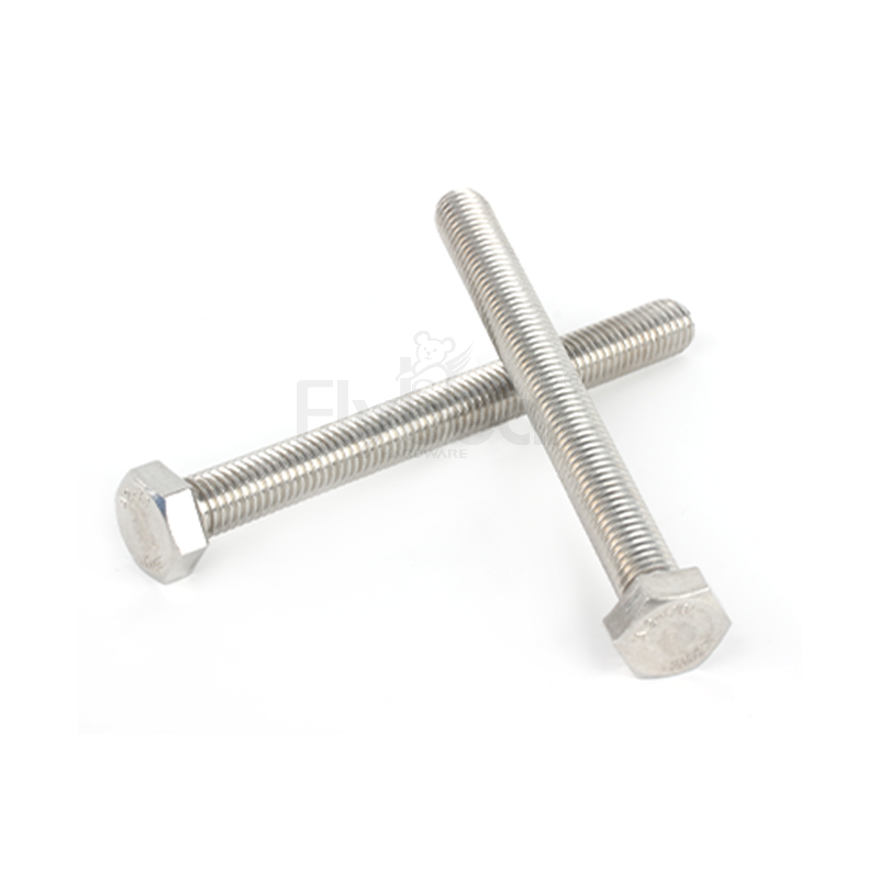 304不锈钢A2-70外六角全牙螺栓DIN933