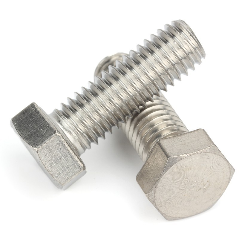 A193.B8M(316)不锈钢钝化处理外六角全牙螺栓(固溶)ASME/ANSIB18.2.1Table2