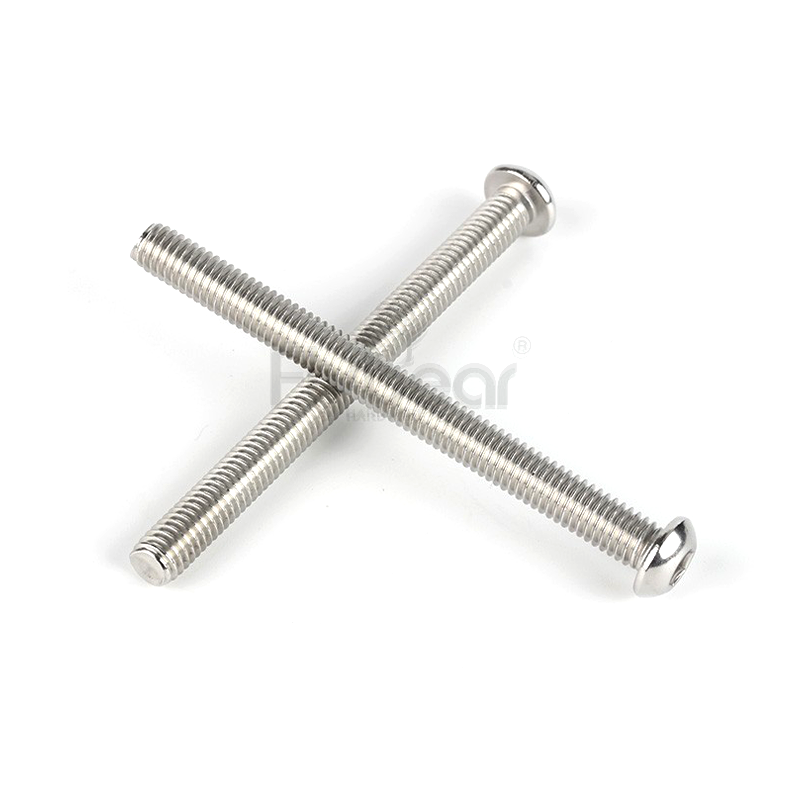 304不锈钢A2-70内六角平圆头螺钉ISO7380