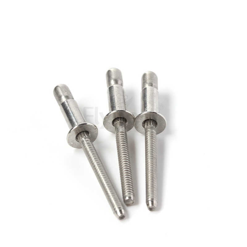 316不锈钢开口型平圆头抽芯铆钉51级GB12618.4